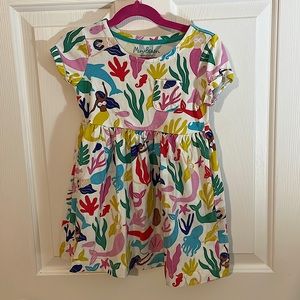 Mini Boden Mermaid Print Dress - EUC - Size 4/5